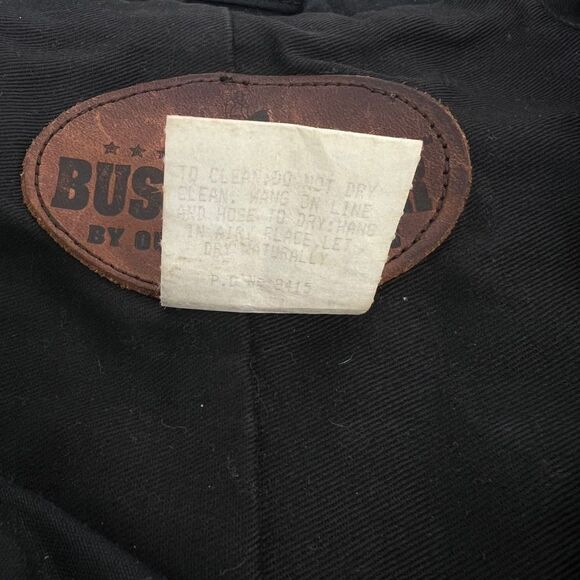 Outback Trading Men's Bush Trader Waterproof Western Oilskin Jacket Black Small - Picture 10 of 12